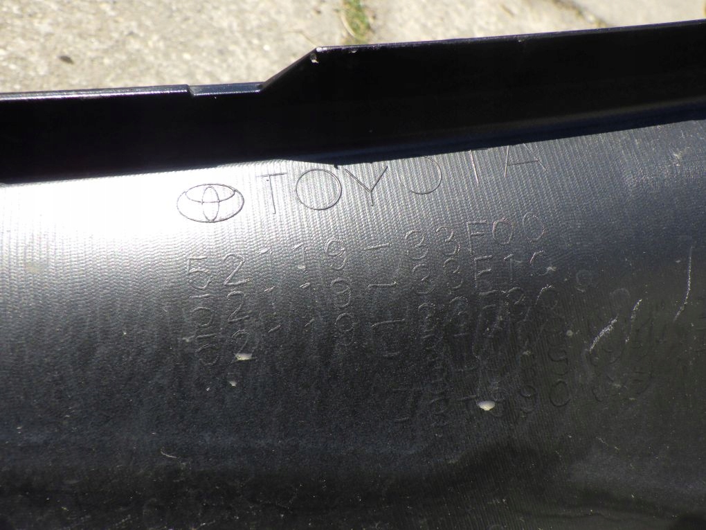 TOYOTA CAMRY 9 IX 2024- front bumper