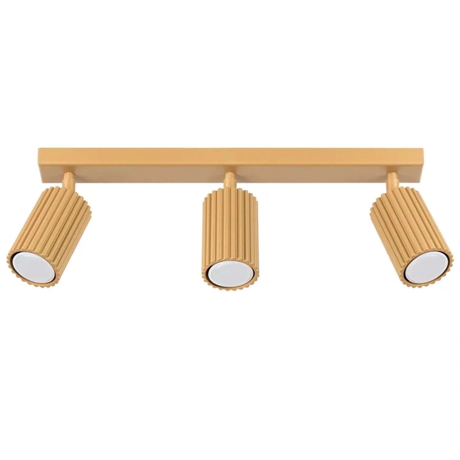 Stropná lampa stropné svietidlo Sollux Gleam 3L hliníková zlatá