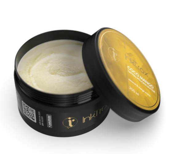 na tetování máslo InkTrox Coconut & Mango 200 Ml