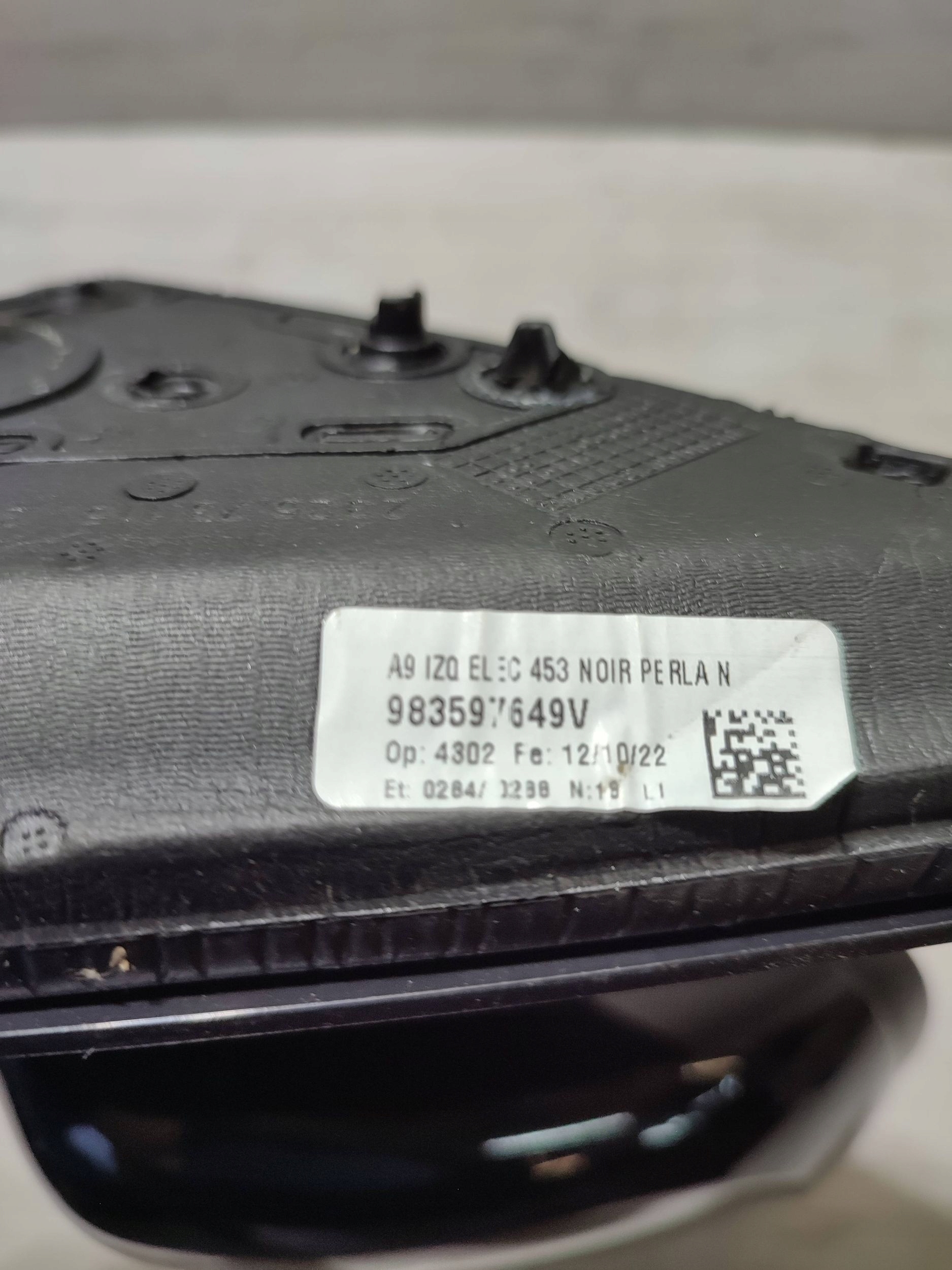 Opel Corsa F 2022 front right electrics mirror side door