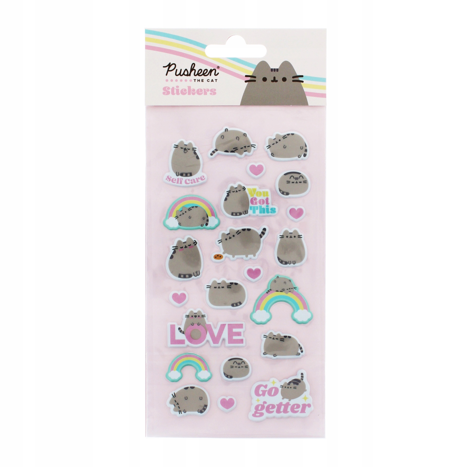 

Pusheen naklejki Wypukłe 16szt kotków i inne różne