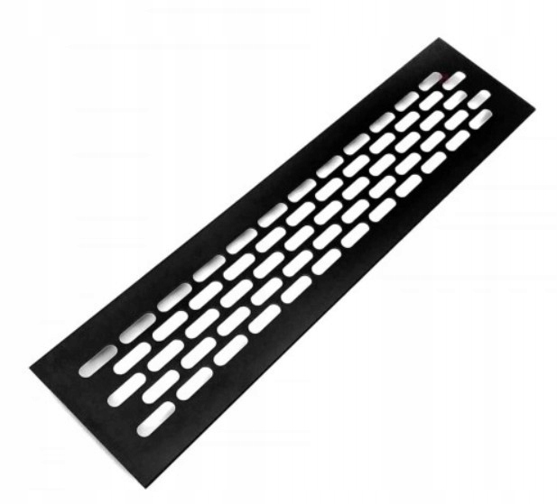 

Kratka wentylacyjna mała 60 x 245 mm czarna Loft