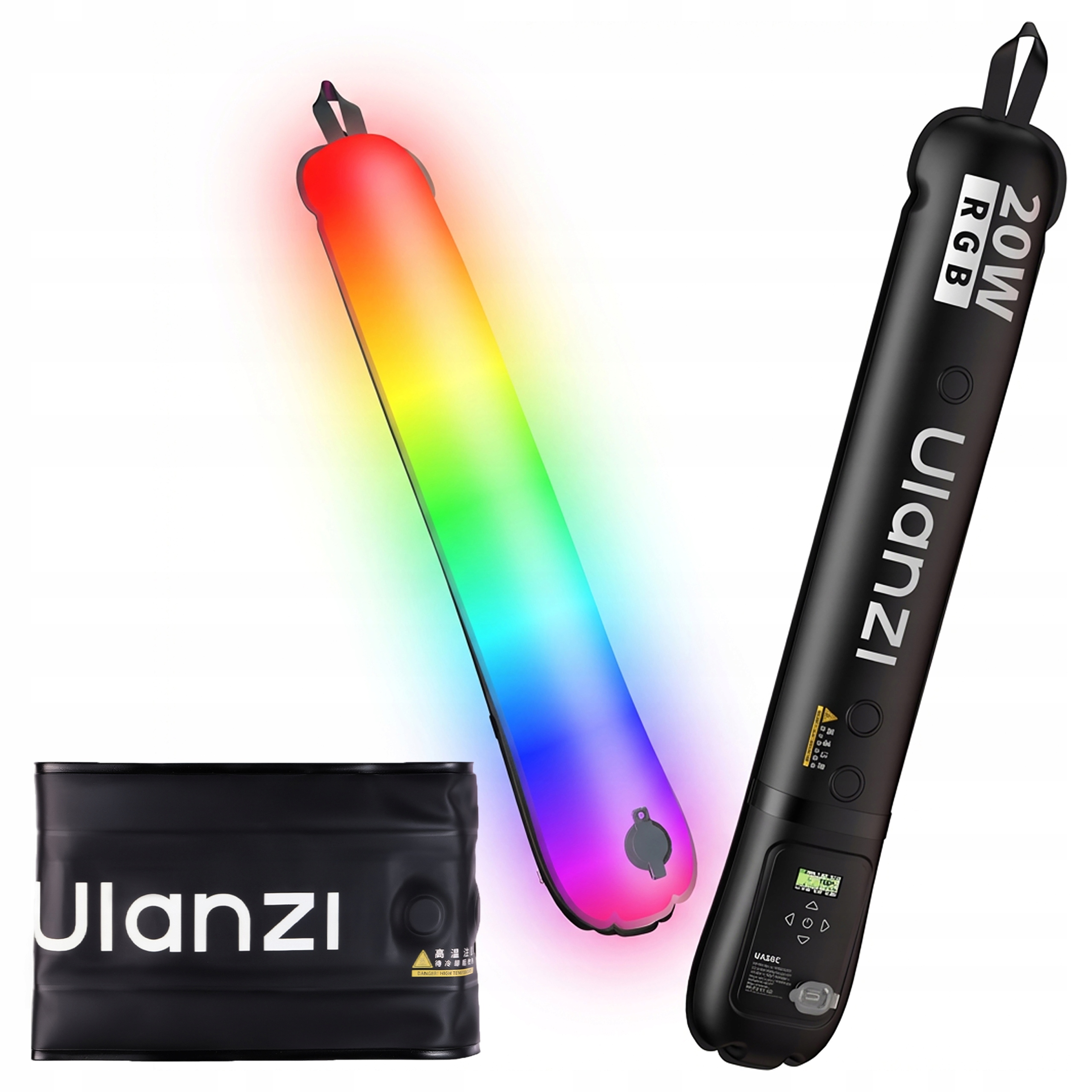 Nafukovací Rgb trubice Ulanzi UA20C 20W Led meč IP66 pro vlog fotografie