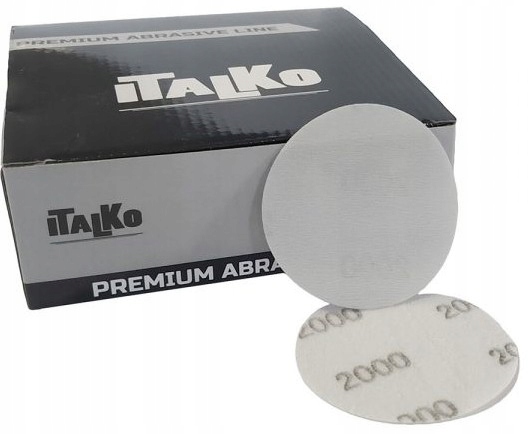 

5x Krążek Ścierny Rzep 75mm P2000 Krążki Pełne