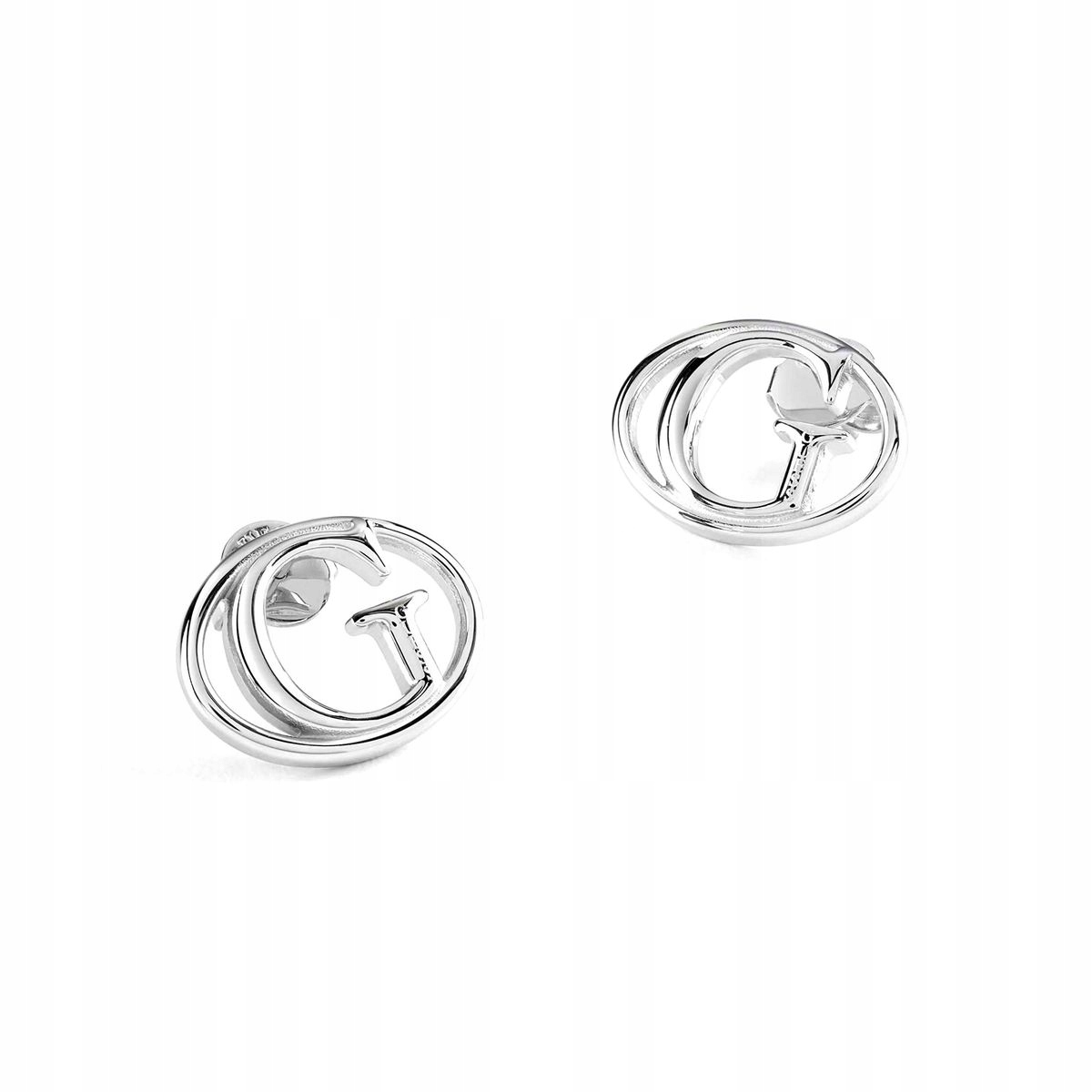 Stříbrné náušnice Guess písmeno G Guess Iconic JUBE0