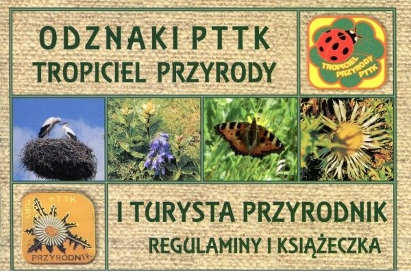 Książeczka Turysta Przyrodnik Tropiciel Przyrody Pttk