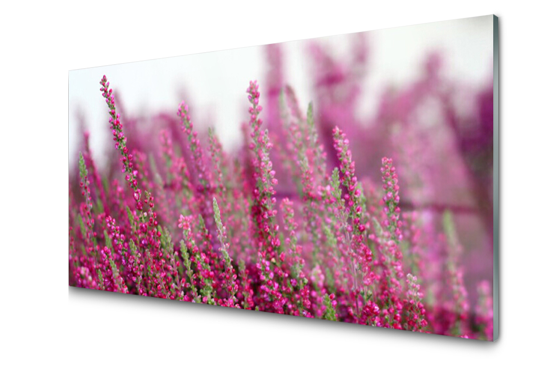 

Panel szklany Płytka Kwiaty Łąka 140x70 + Klej