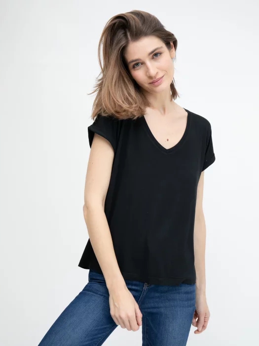 

Big Star Koszulka Damska Gładka Valeria 906 L