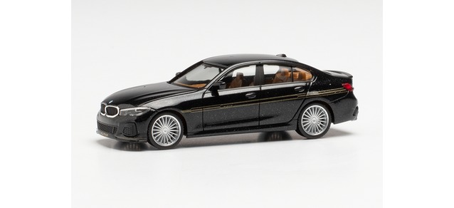 Herpa 430890 Bmw Alpina B3 Limousine, Black Saphire Metallic
