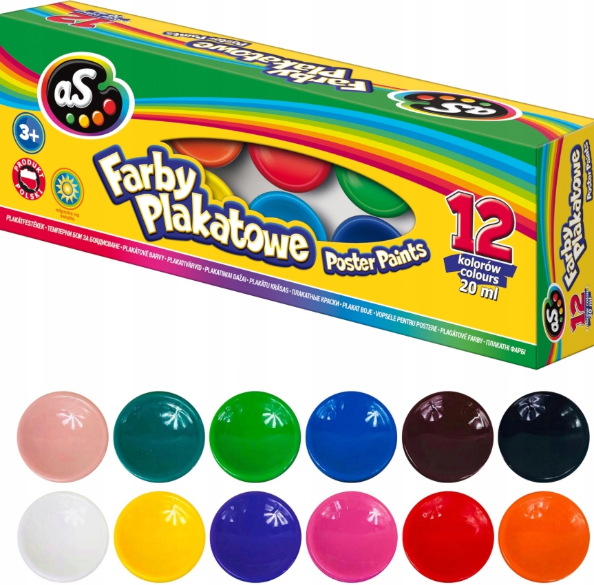 Farby plakatowe As 20 ml