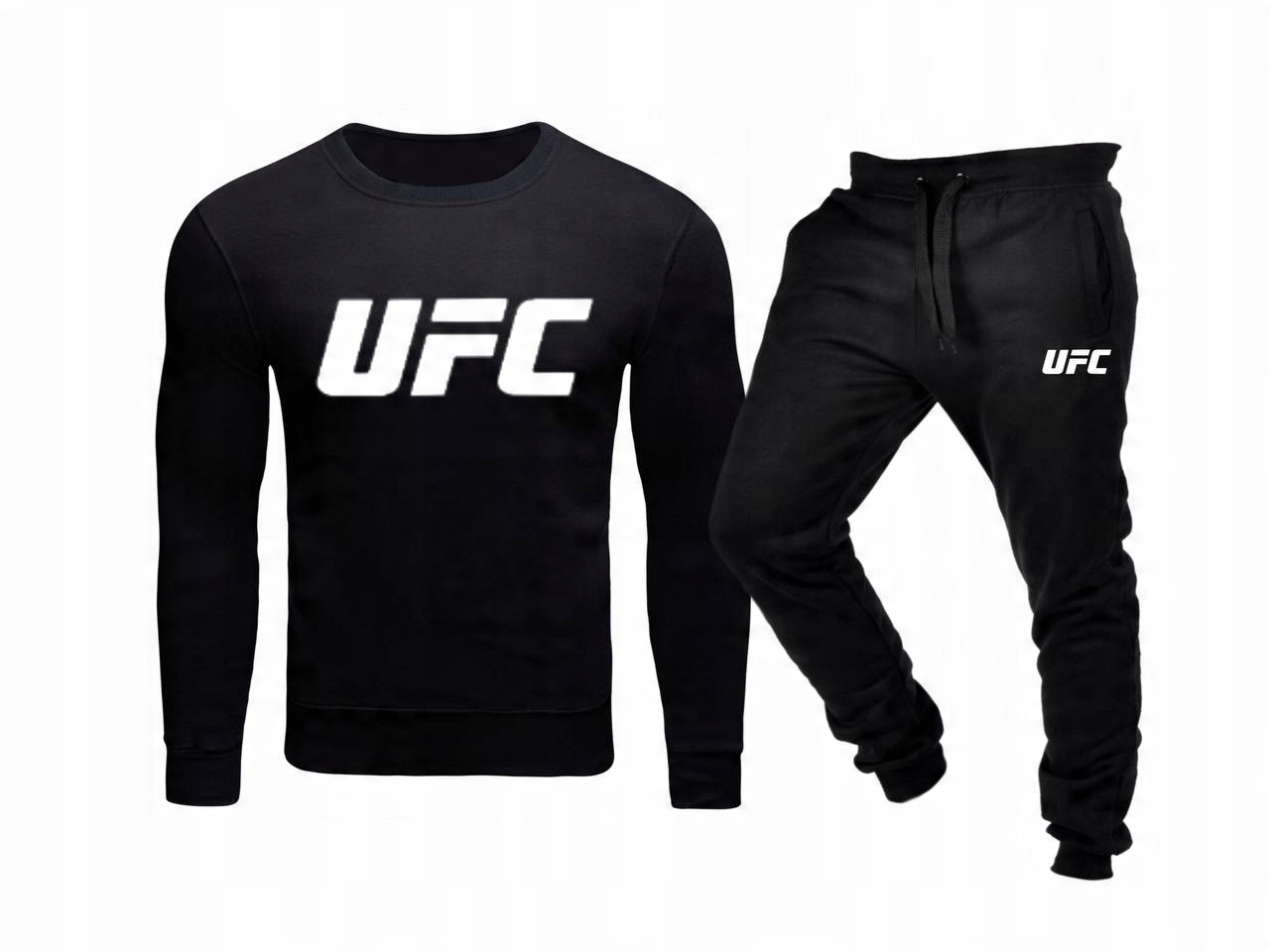 

Komplet Dresowy Dres Męski Ufc Czarny L