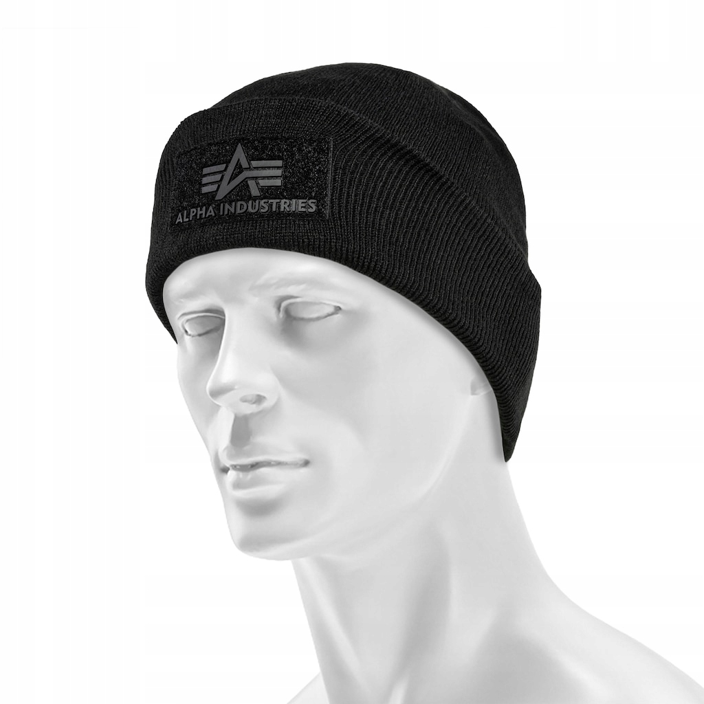 Alpha Industries VLC Warm Sports Čepice Černá