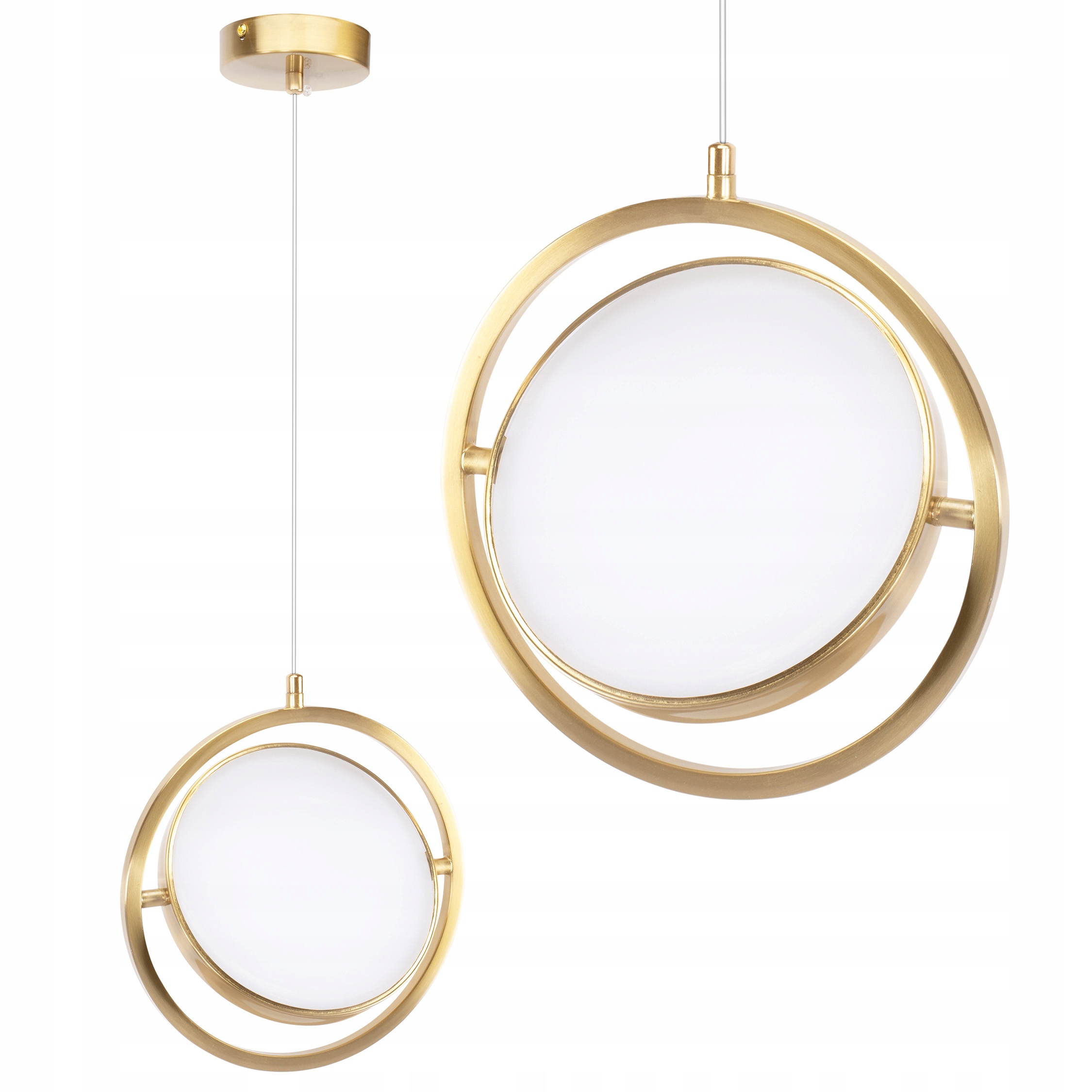 Stropná Závesná Lampa Led Zlatá Minimalistická Toolight APP1791-CP