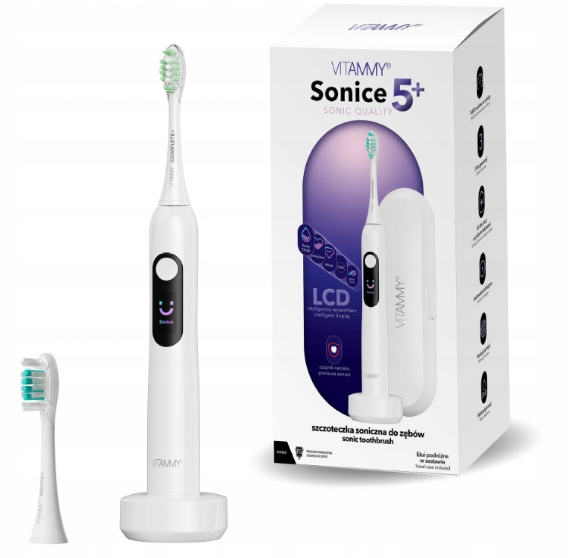 Szczoteczka soniczna Vitammy sonice 5+