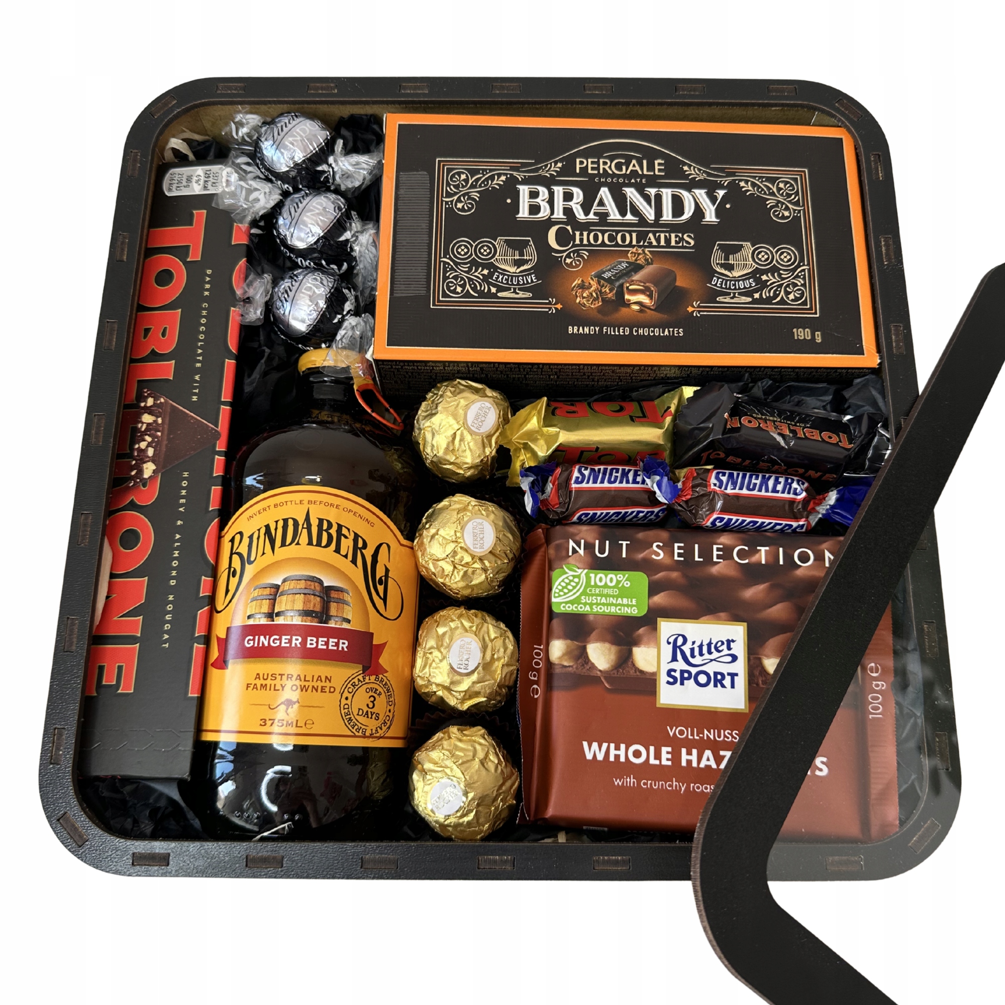 Dárková Sada Dřevěný Box Na Den Táty Kluka Pro Svědka Narozeniny