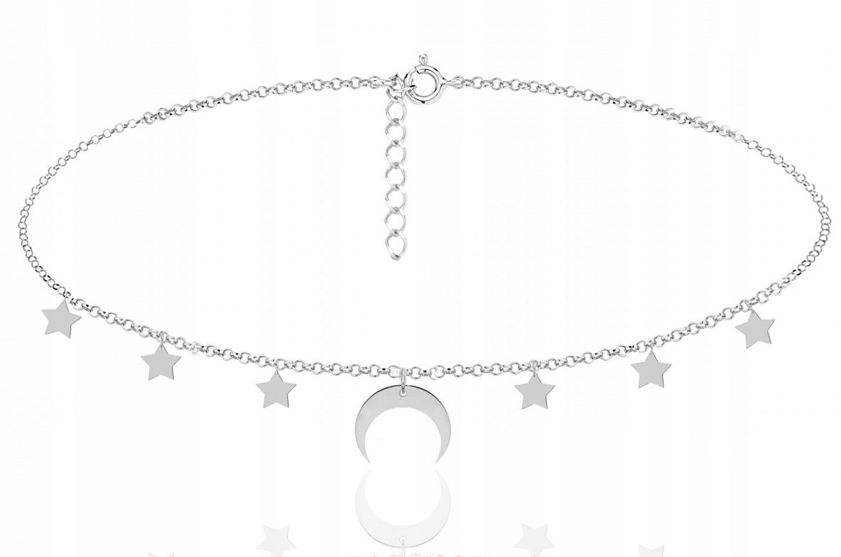 

Naszyjnik Celebrytka Księżyc Półksiężyc Gwiazdka