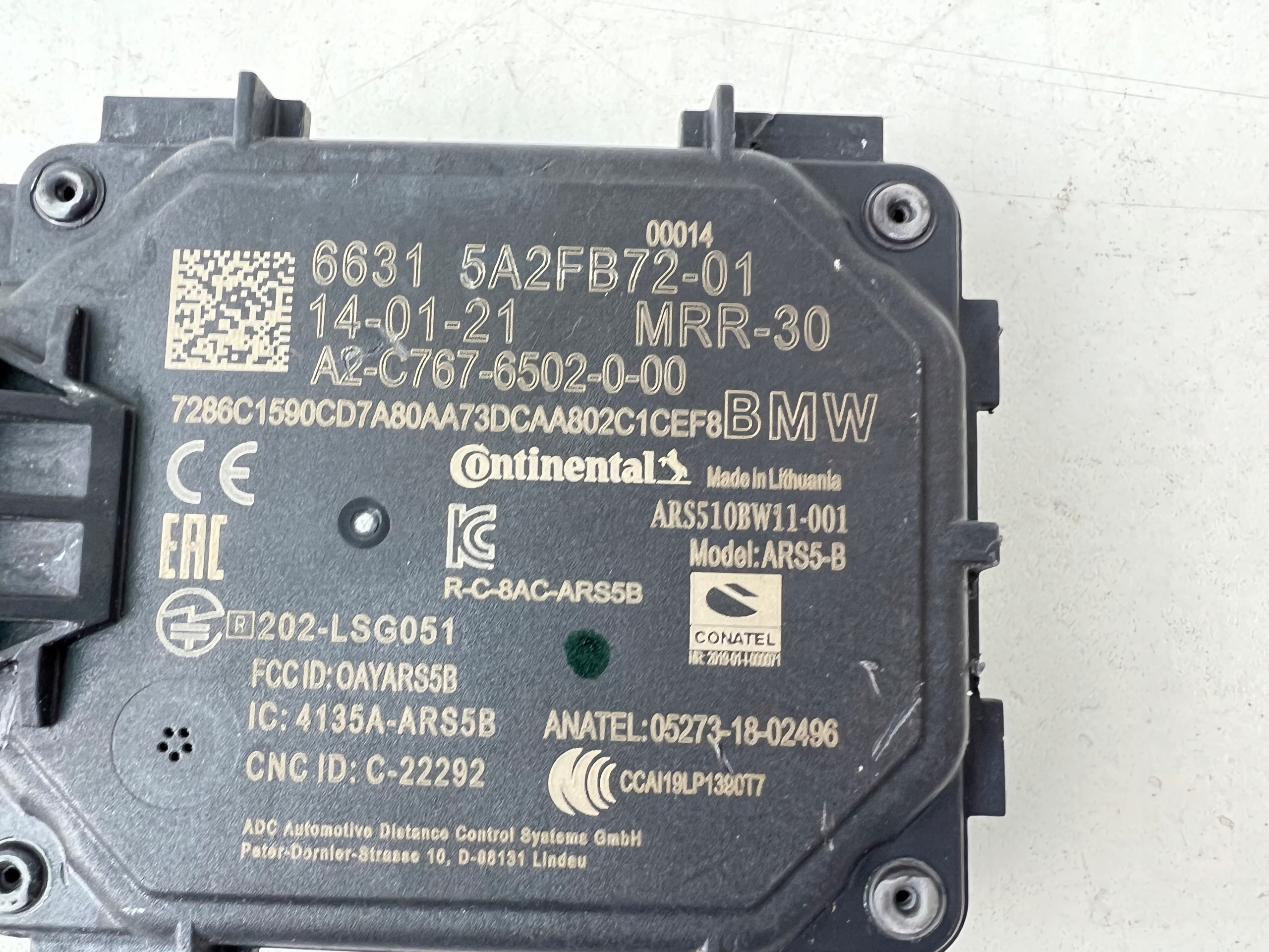 RADAR ASYSTENT BMW IX I20 5A2FB72