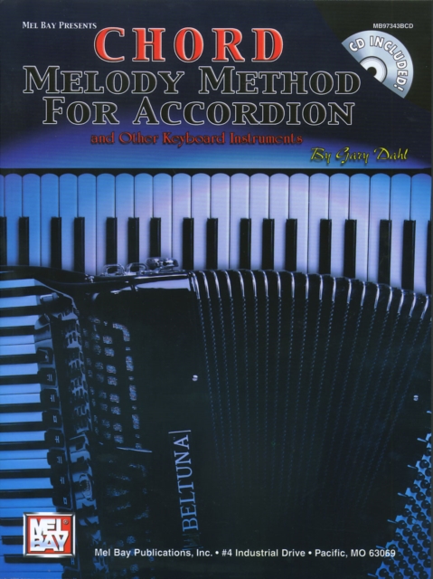 Chord Melody Method for Accordion - Dahl, Gary