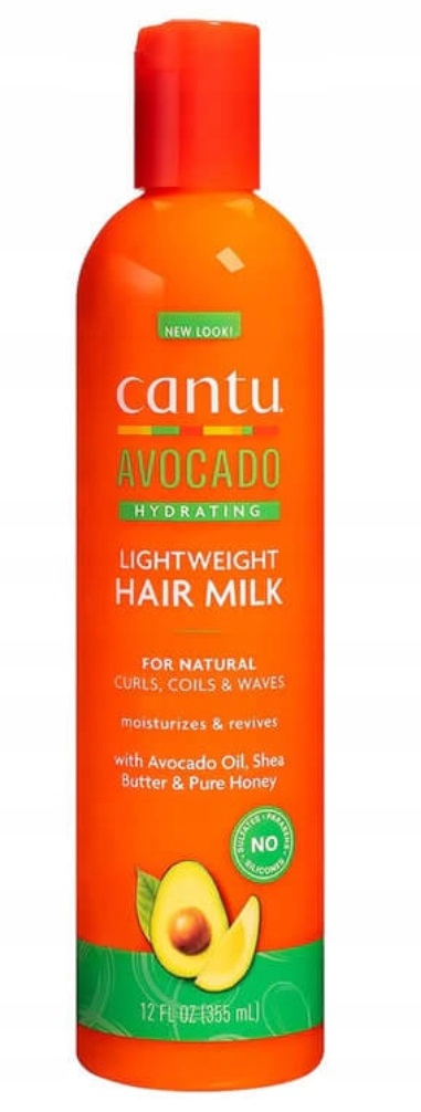 CANTU Avocado Hydrating Hair Milk Mleczko Nawilżające do Włosów 355 ml