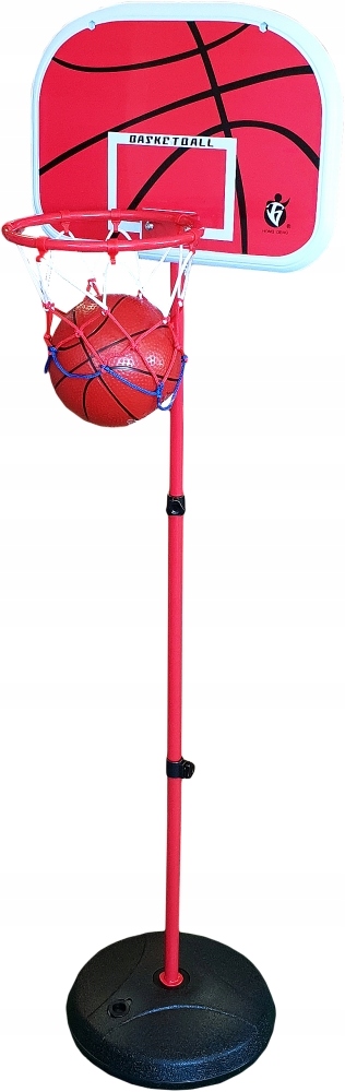 ZESTAW DO KOSZYKÓWKI DLA DZIECI KOSZYKÓWKA KOSZ STOJĄCY PIŁKA TABLICA EAN (GTIN) 5902444024350