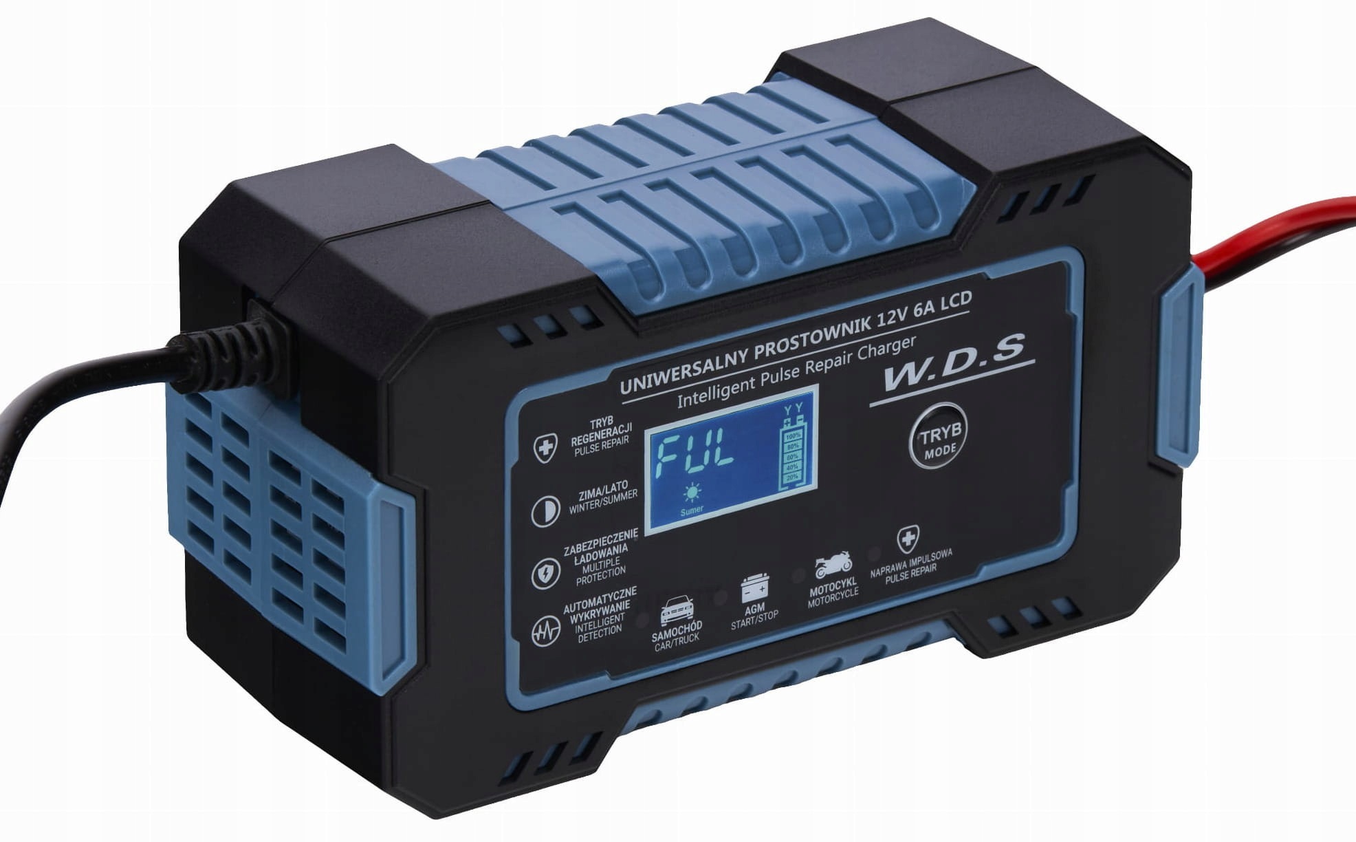 Prostownik uniwersalny 12V 6A WDS2230