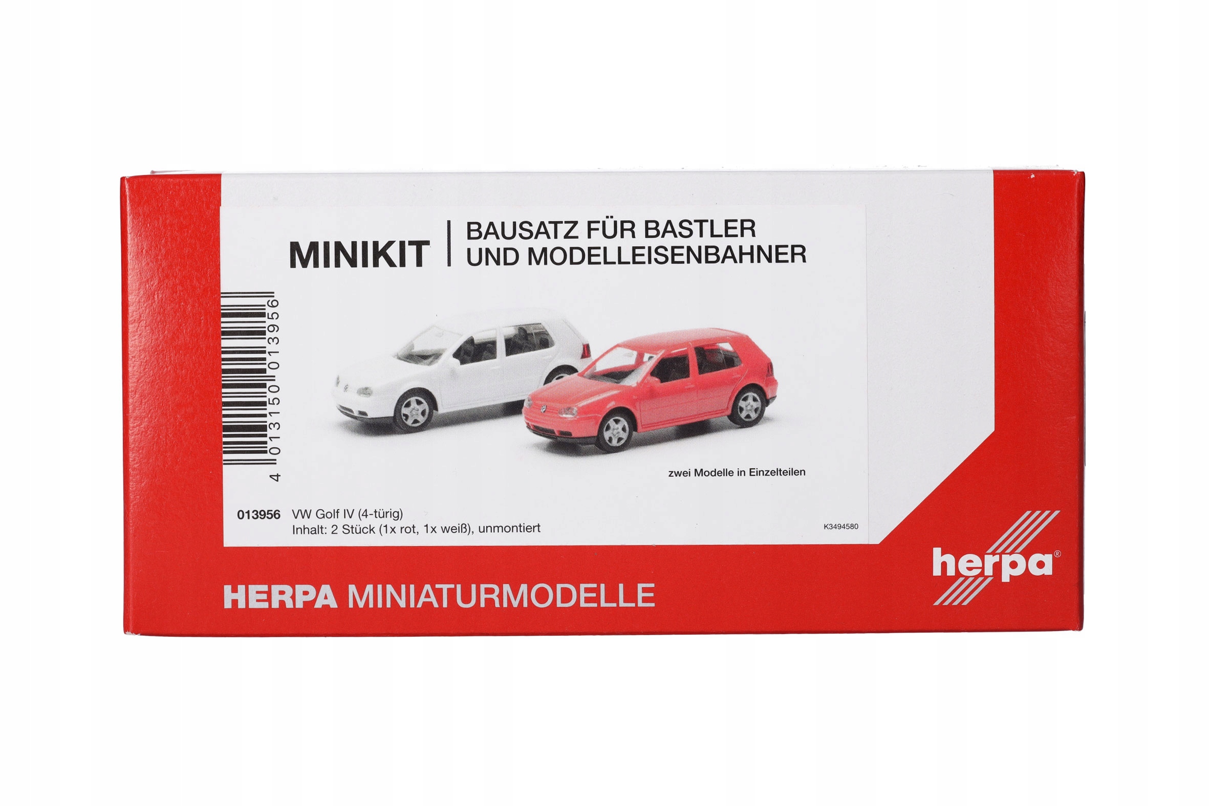 Herpa 013956 Vw Golf IV Minikit 2ks