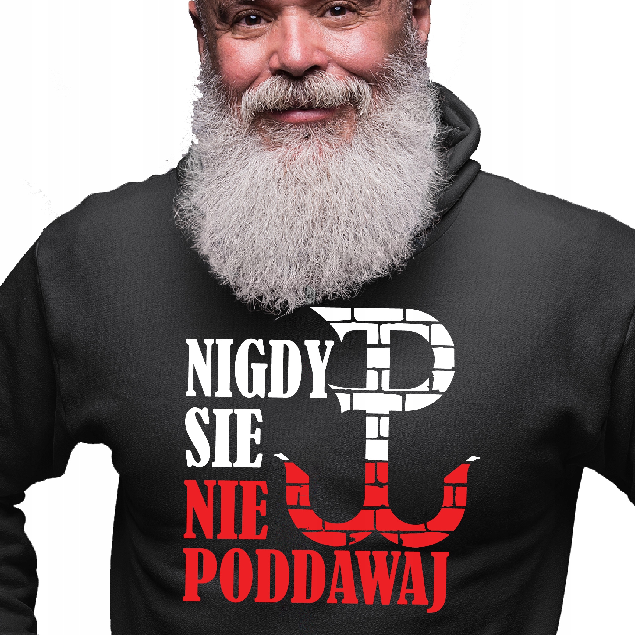 

Bluza Patriotycna Nigdy Się Nie Poddawaj Kotwica