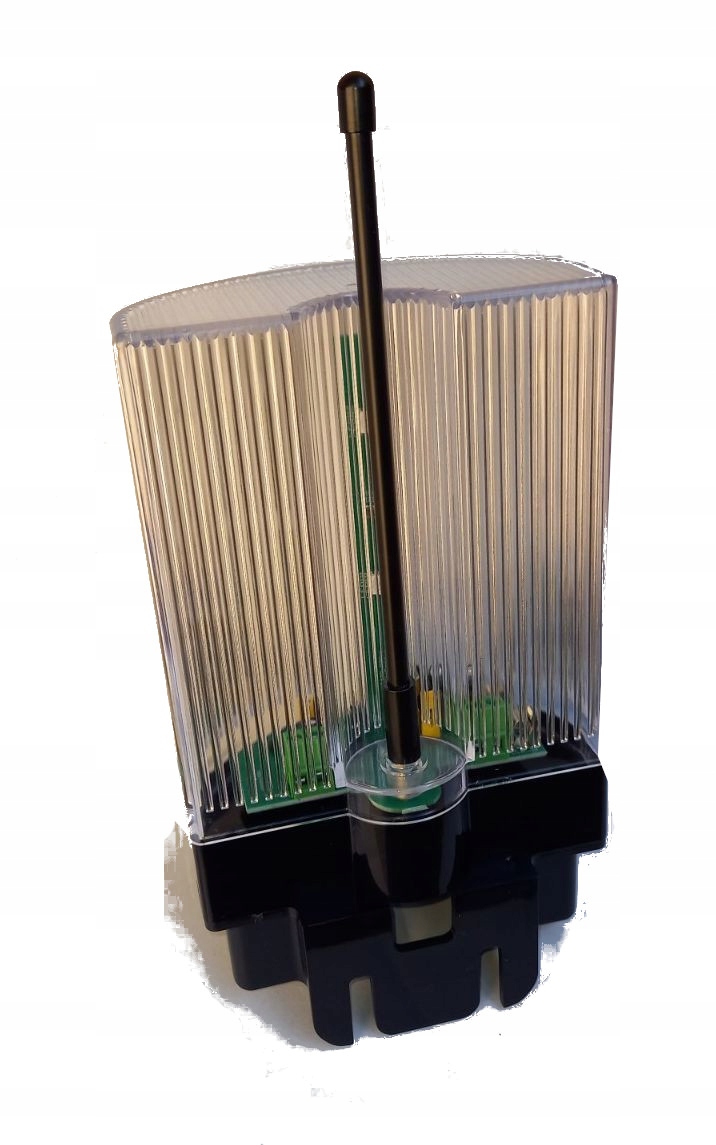 Lampa S Anténou Modena Ploché Led Biele Tienidlo