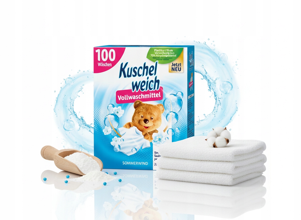 Levně Kuschelweich prací prášek 100 praní 5.5 kg