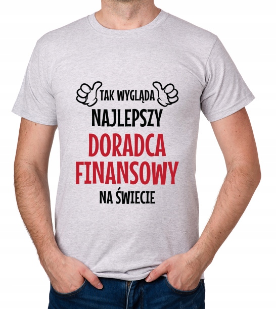 

koszulka Najlepszy Doradca Finansowy prezent