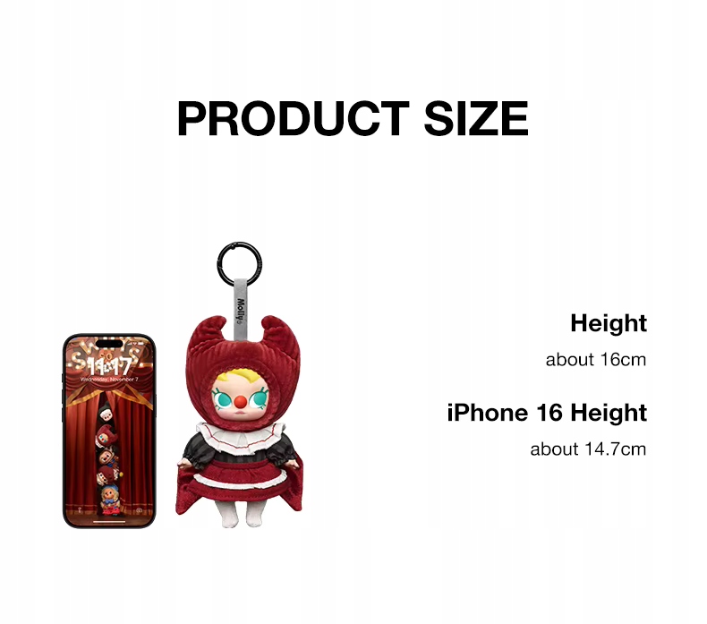 Original Pop Mart WHY SO SERIOUS Series Vinyl Plush Pendant Blind