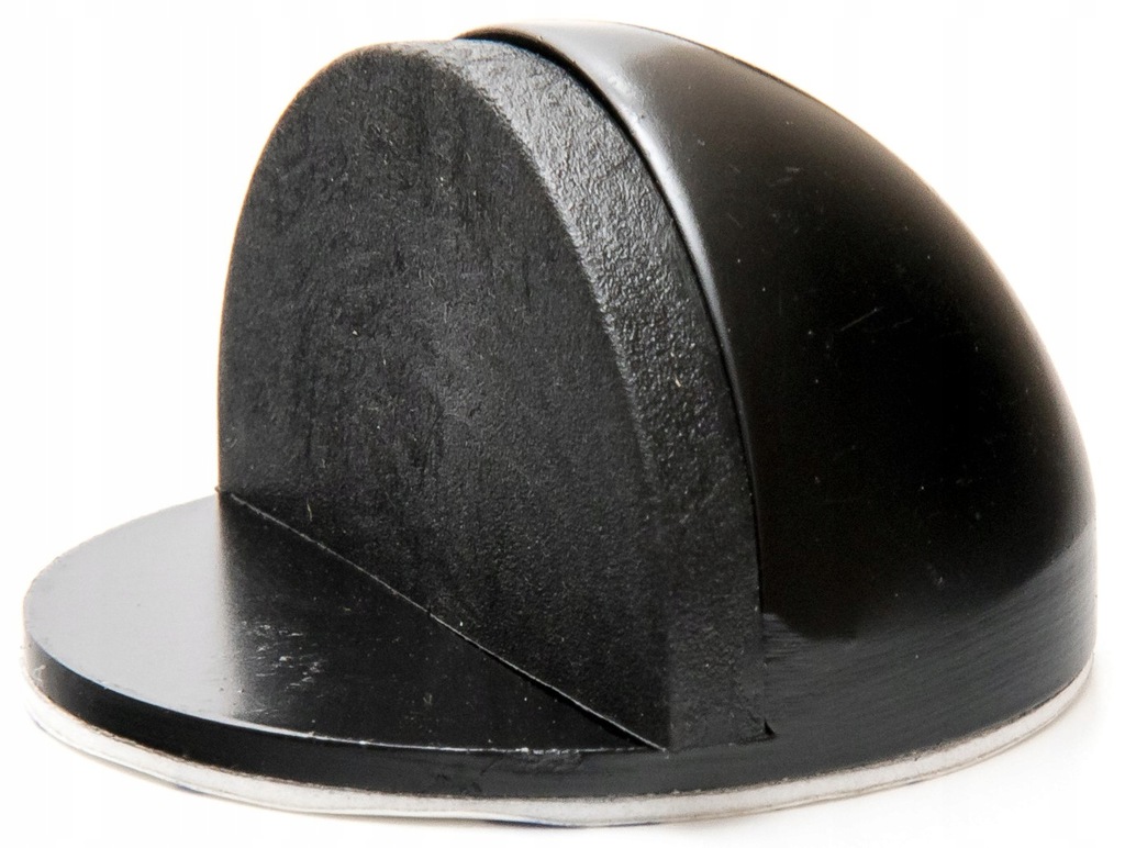 Odbojnik odbój stoper do drzwi podłogowy przyklejany SAMOPRZYLEPNY CZARNY Marka inna