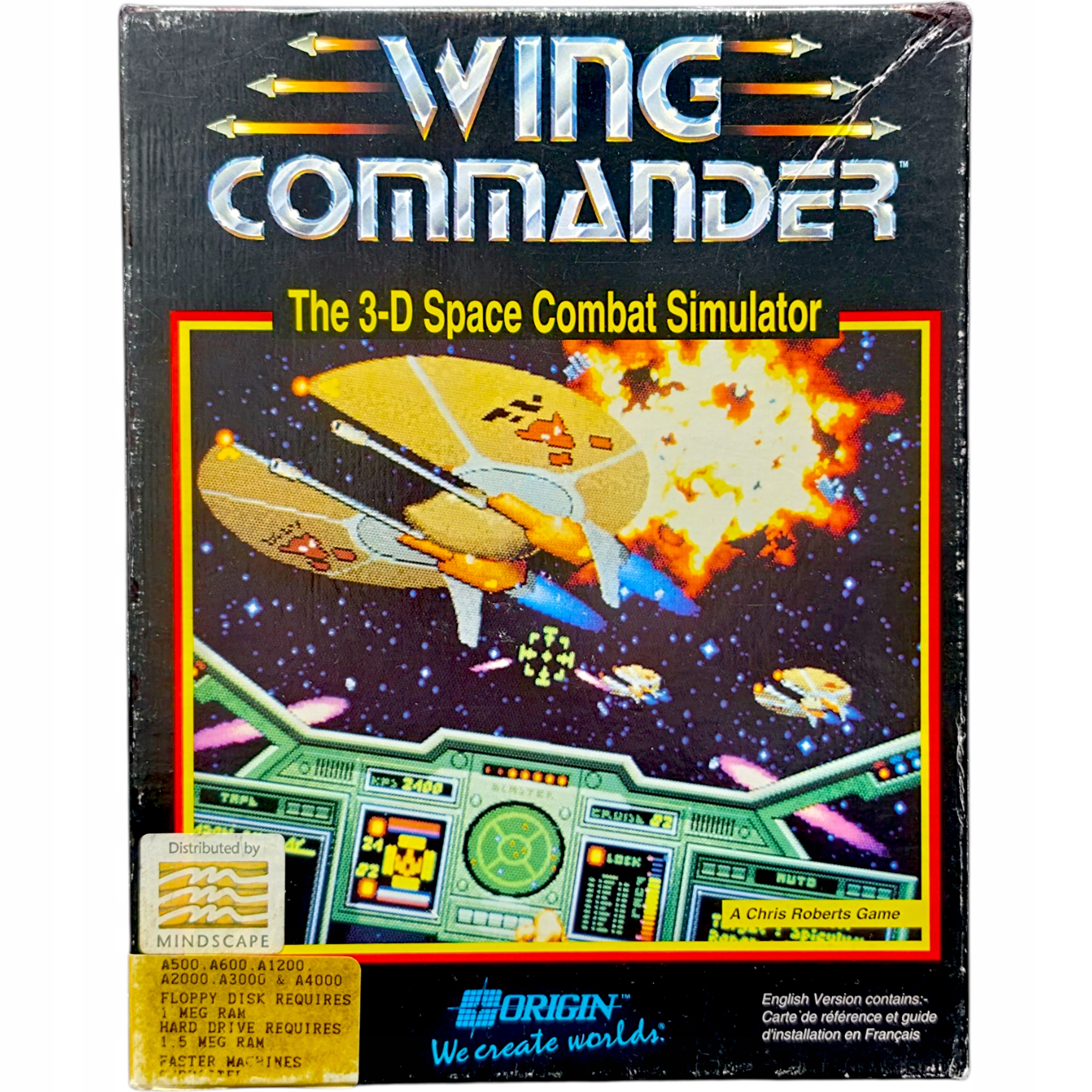 Wing Commander-флоппи игры Amiga 500 / 600 / 1200