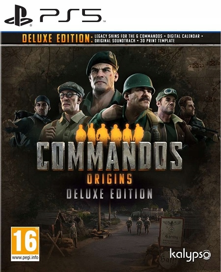 Commandos Origins Deluxe Edition Pl PS5 Nowa