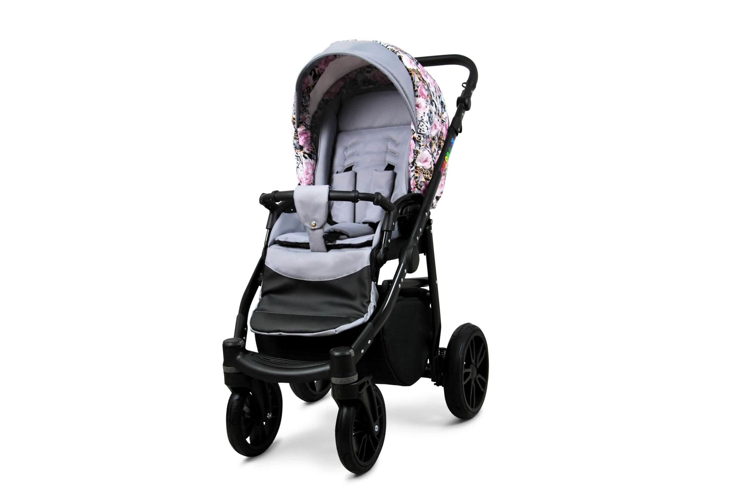 RAF-POL WÓZEK COLORLUX GONDOLA SPACER FOTEL ISOFIX Marka BabyLux