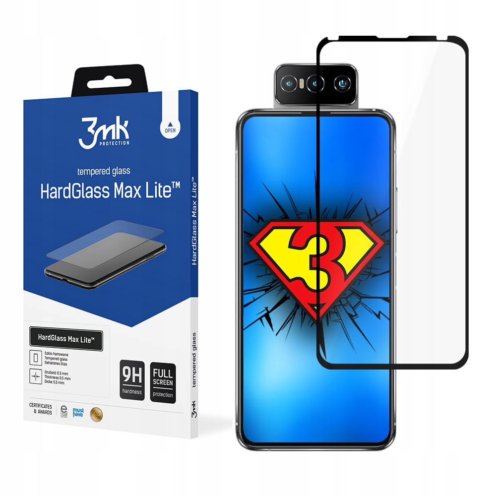 

Szkło do Asus Zenfone 7 3mk HardGlass Max Lite