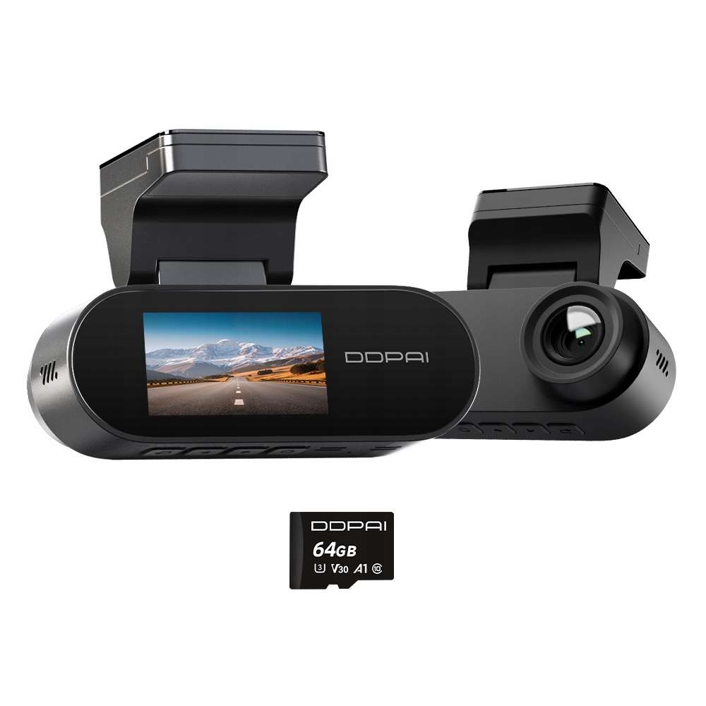 Automobilová Kamera Ddpai Videorekordér N2 2K Wifi Bluetooth 5.0 64GB