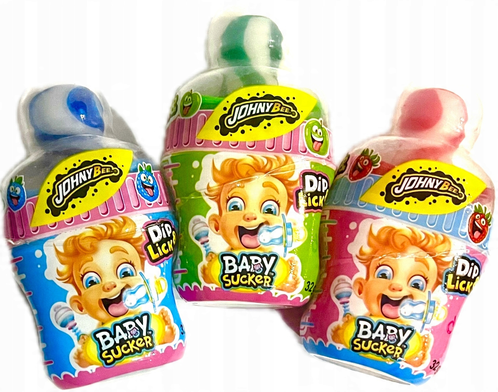 Levně Johny Bee v prášku Lízátko lízátko ve tvaru prášku 32g