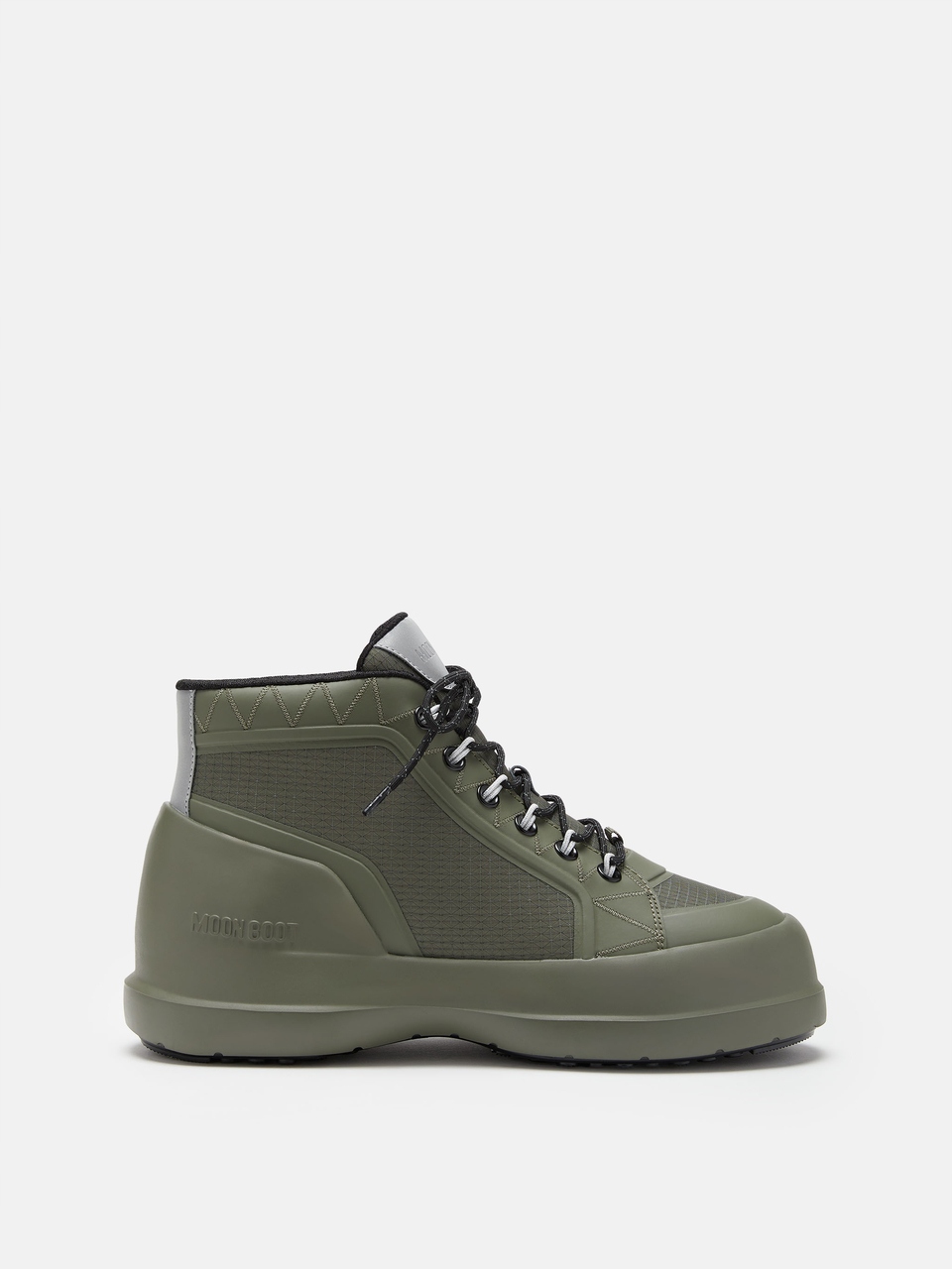 Moon Boot Pánské boty Luna Trek Mid Nylon Khaki 41