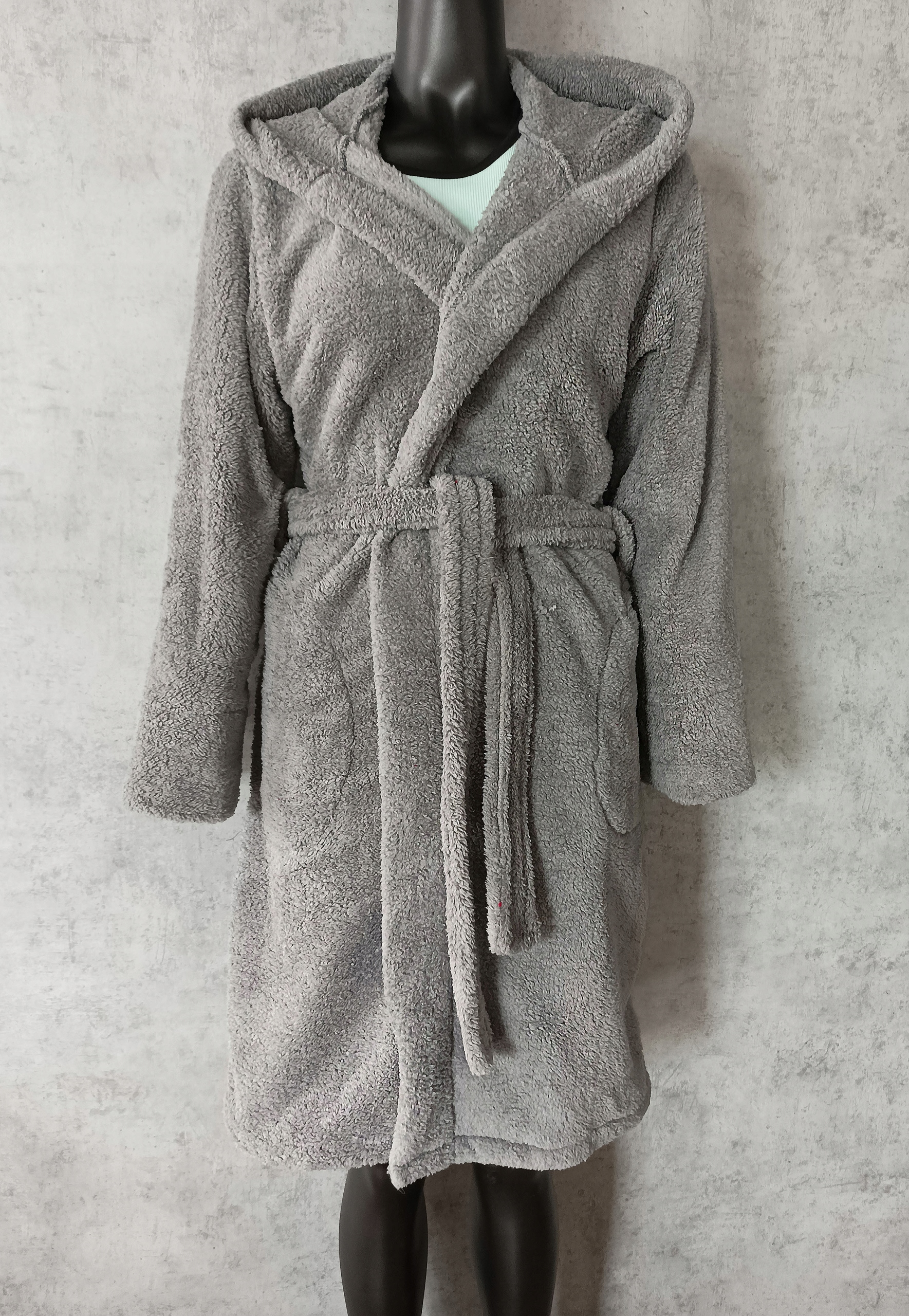 Silný Měkký Dámský Župan Kuba S Kapucí L