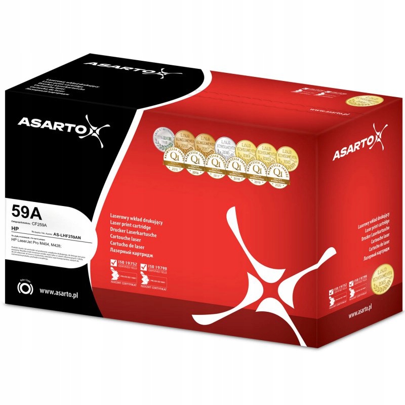 Toner Asarto do Hp 59A CF259A 3000 str. black z chipem