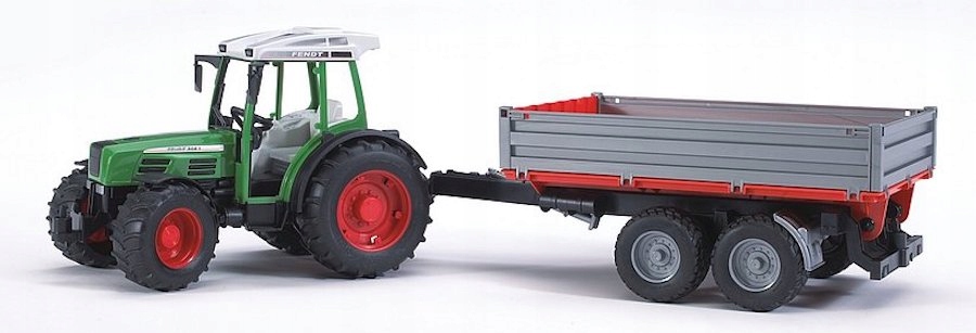 

Bruder 02104 Traktor Fendt z przyczepą wywrotką