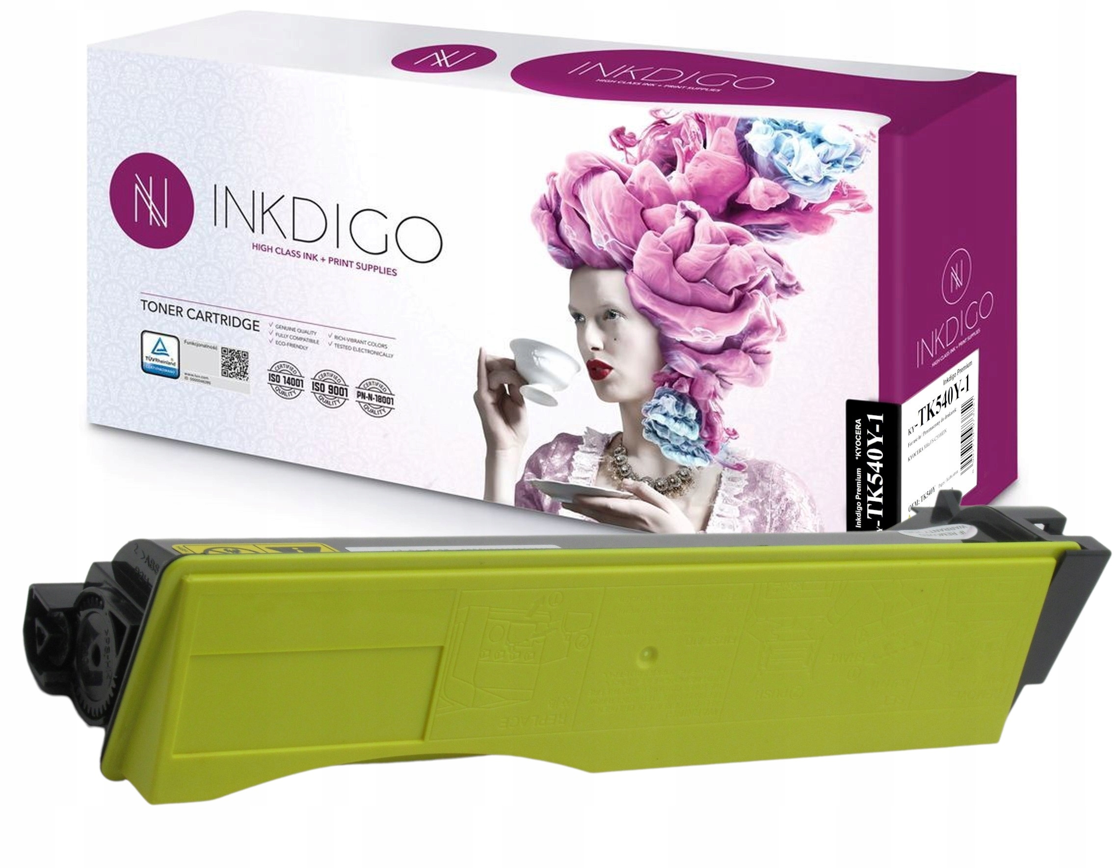 Náhradní toner TK-540 pro Kyocera Fs C 5100 Dn