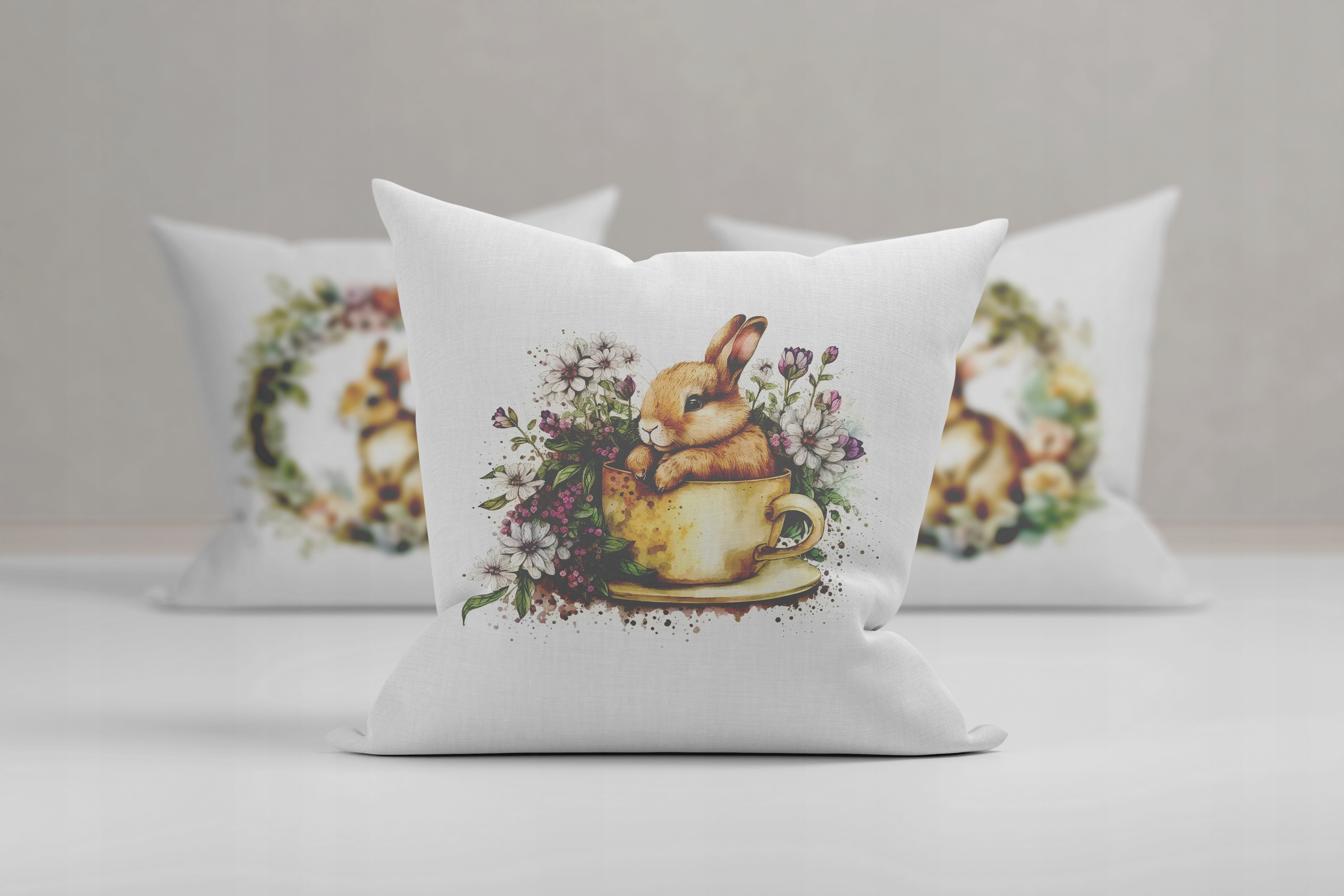 POSZEWKA POSZEWKI NA PODUSZKĘ ŚWIĘTA WIOSNA WIELKANOC DOMU WYSTRÓJ PREMIUM Pojemność 330 ml