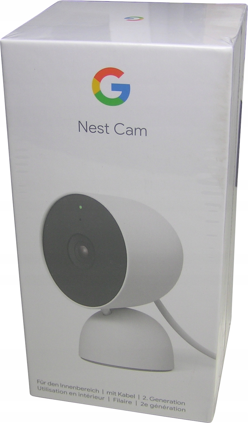 Google Nest Cam Indoor (Intérieur - filaire) - Caméra de