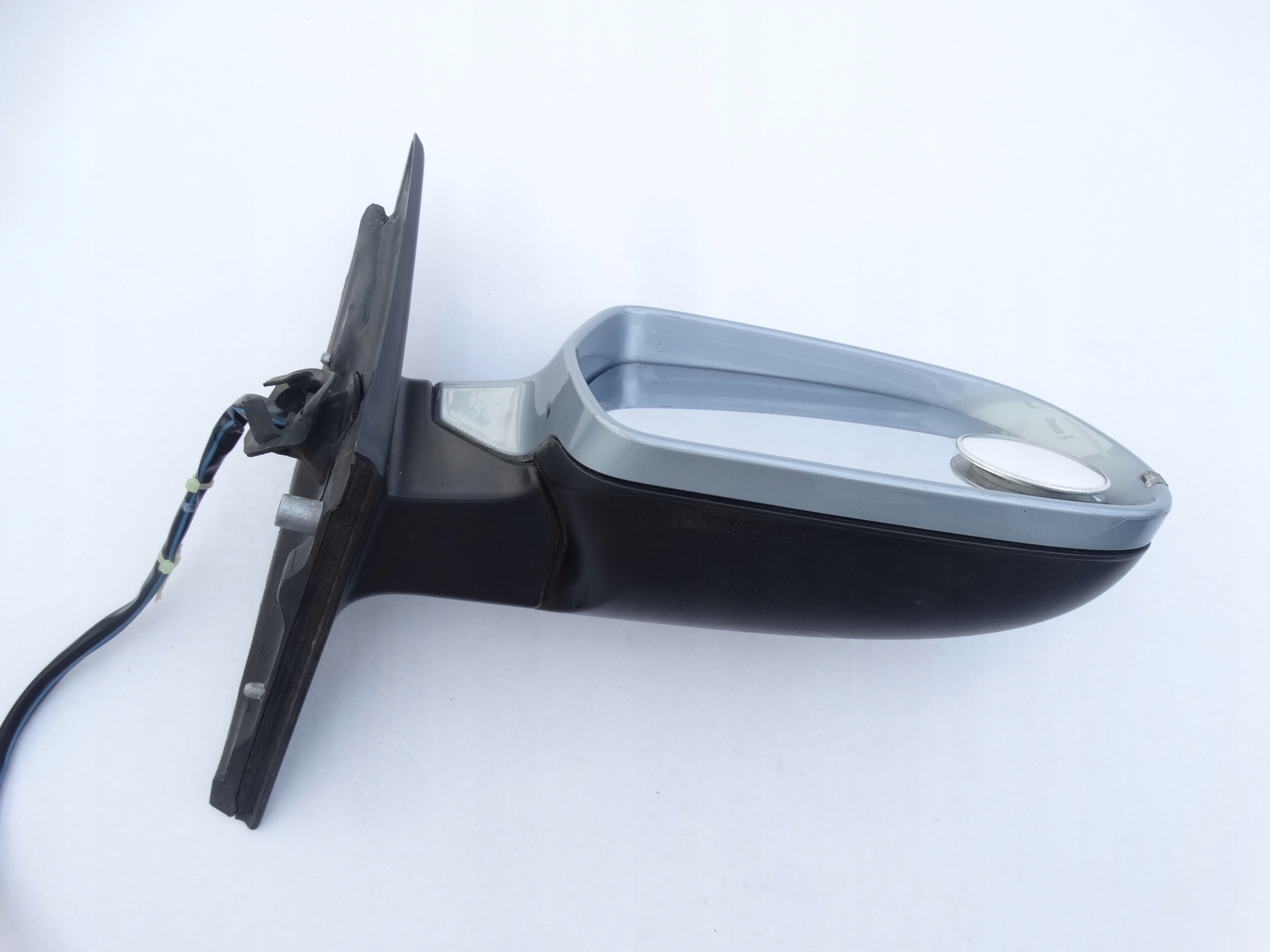 mirror right 8 PIN 6+2 PIN AUDI A4 B8 LX7V blue original
