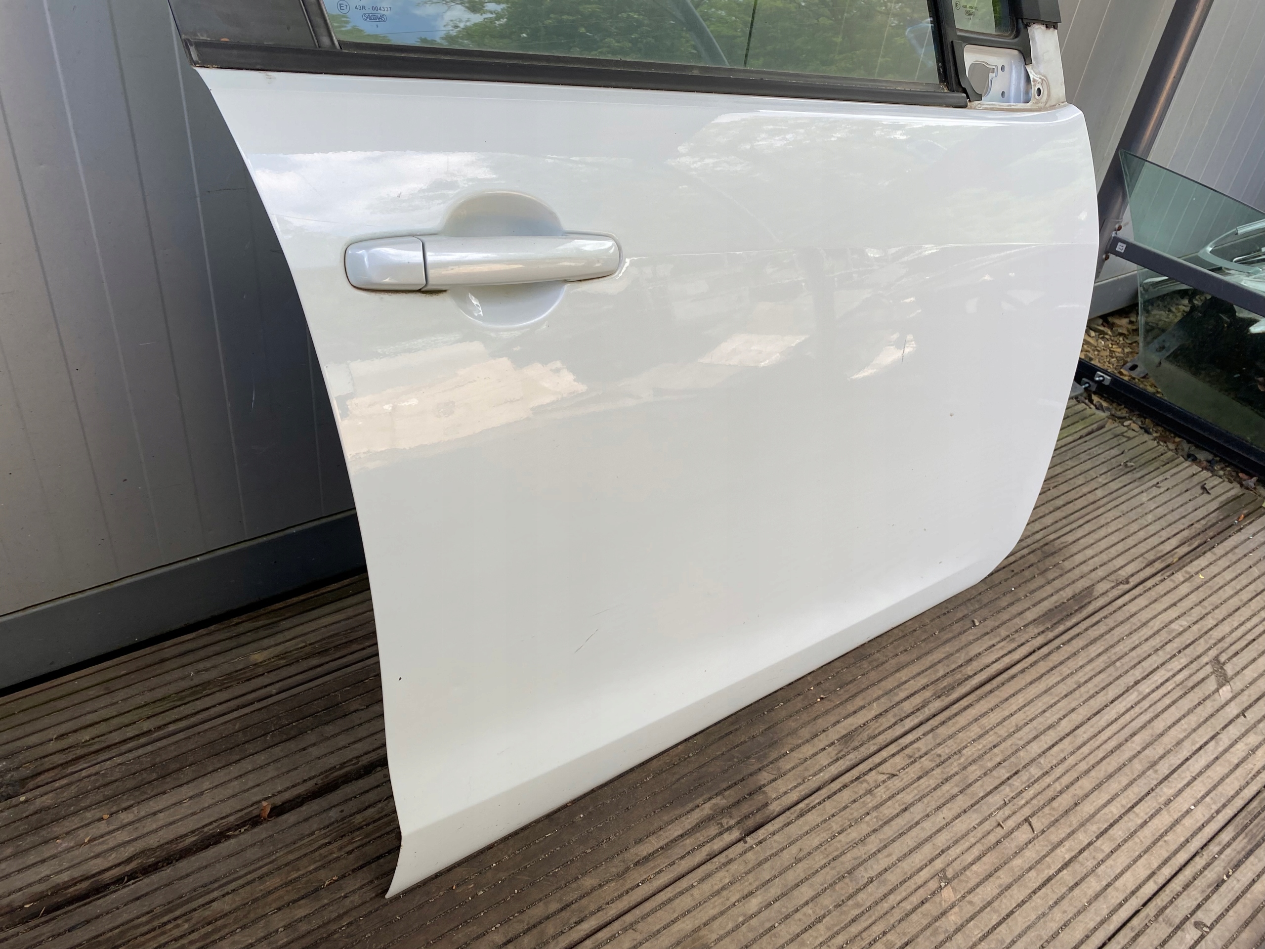 OPEL AGILA B SUZUKI SPLASH complete door right front ZNLB
