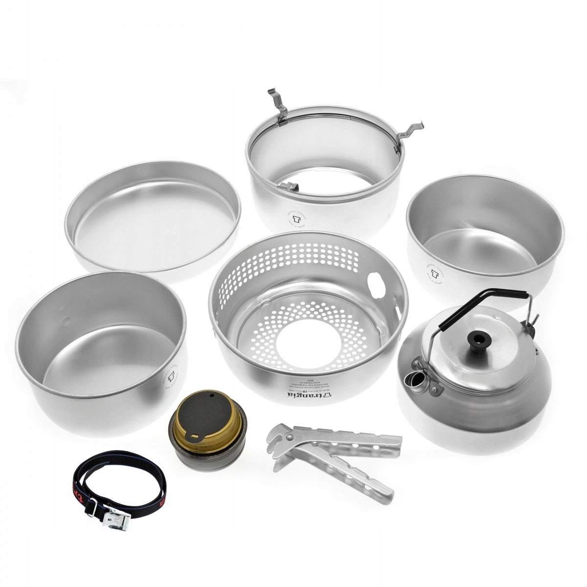 Sada Turistického nádobí Sporák Hořák Hrnce Trangia Stove 25 2 Ul