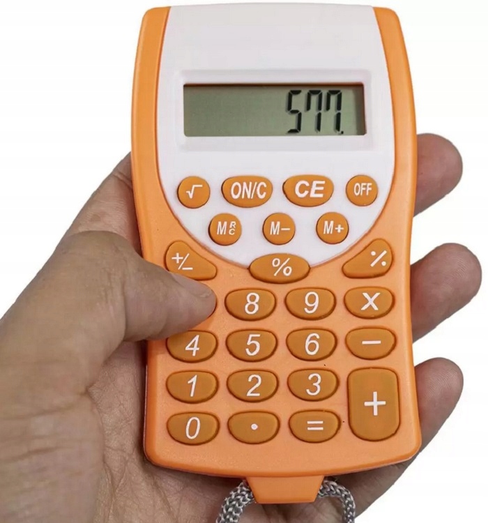 

Kalkulator Szkolny Kolorowy Na Szyję Do Kieszeni