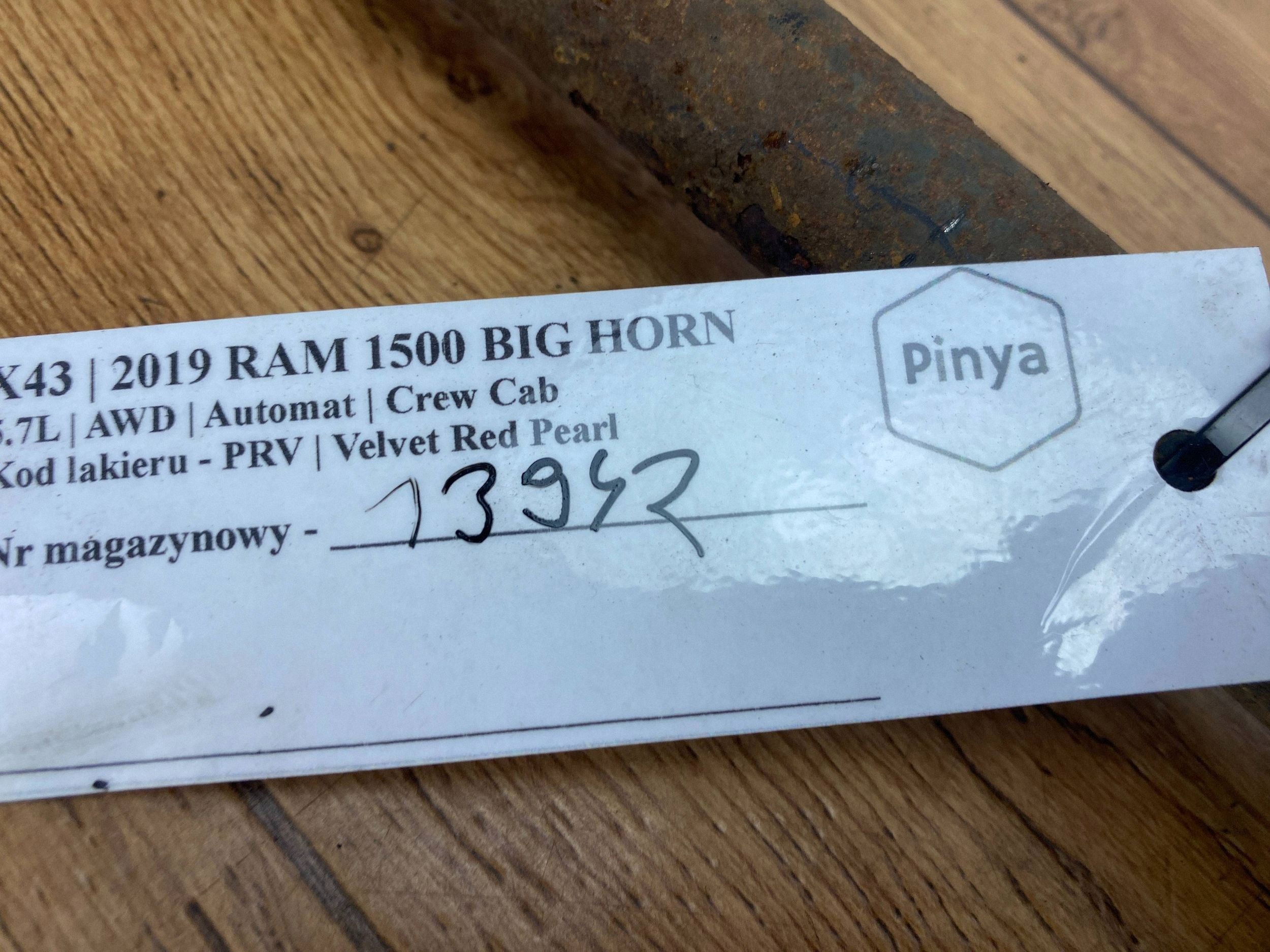 Spurstange Panharda heck Ram 1500 DT 2019+